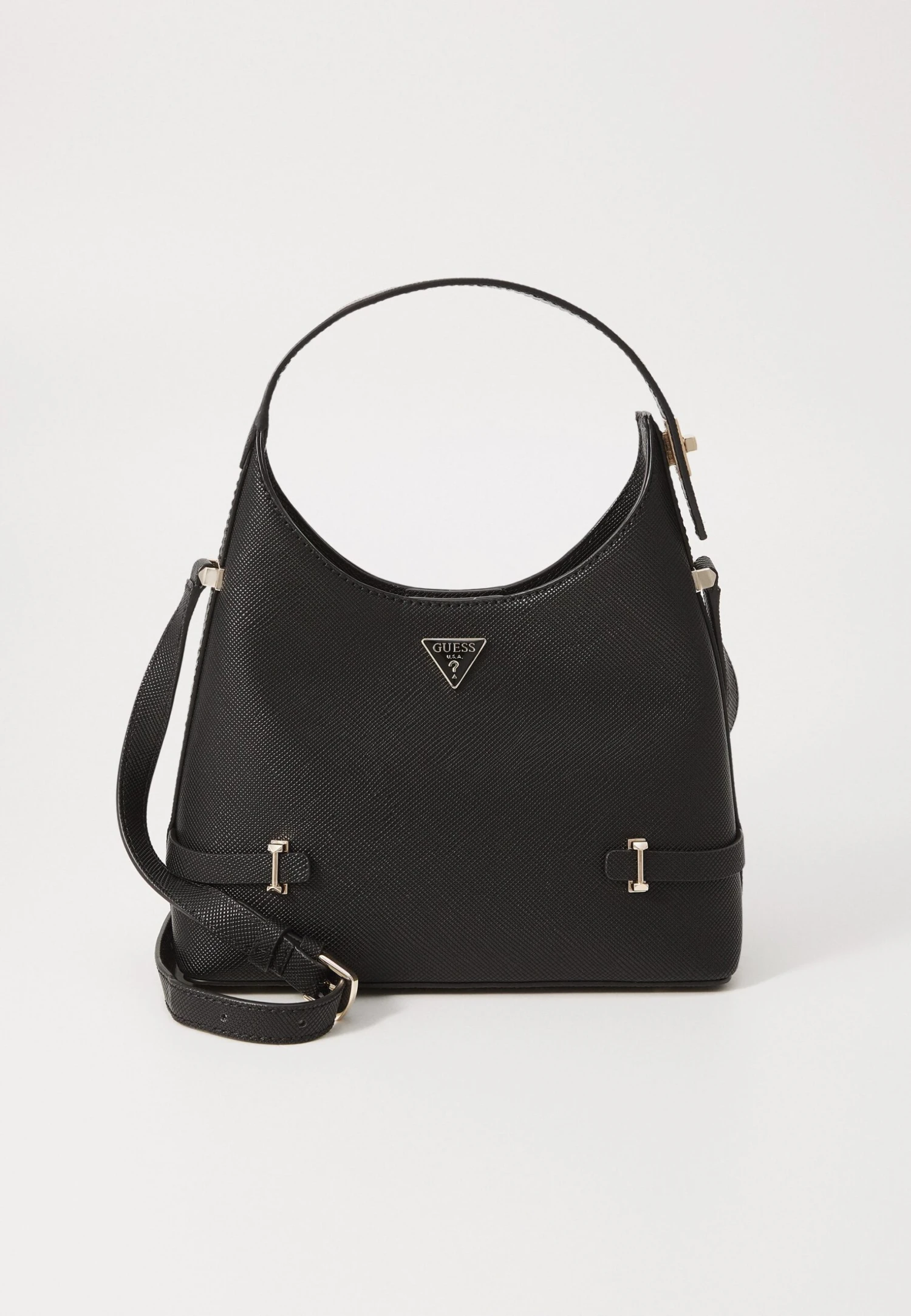Guess SMALL HOBO CROSSBODY - Handbag - Black 2 Guess SMALL HOBO CROSSBODY - Handbag - Black - Image 2