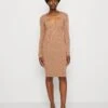 Lavinia Dress 2-In-1 - Cardigan - Blonde Ambition