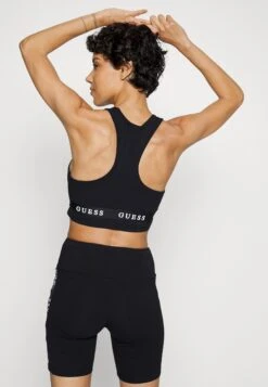 Guess Aline Biker Eco J Str - Leggings - Jet Black -Guess Clothing Sale b9a52c378d404afe9e622c33a4c33c10