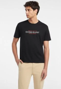 AMERICAN TEE - Print T-shirt - Schwarz