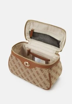 Guess Beauty - Wash Bag - Brown -Guess Clothing Sale bb1d80c5695b4642a01be2767d569b72