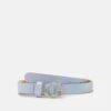 Guess Unisex - Belt - Foil Iridescent Blue