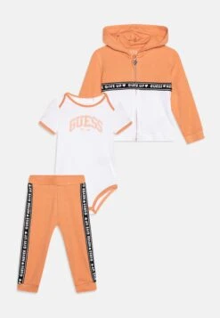 Guess Newborn Take Me Home Unisex Set - Zip-Up Sweatshirt - Fuji Sunrise