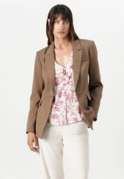 Guess DOROTHEE SINGLE BREAST - Blazer - Taupe -Guess Clothing Sale bbd3df9178744d91be0a6d2e512b16d5