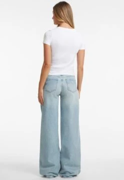 WIDE - Wide Leg - Blau -Guess Clothing Sale bbd4b483685f4183a04f18f4e3894765