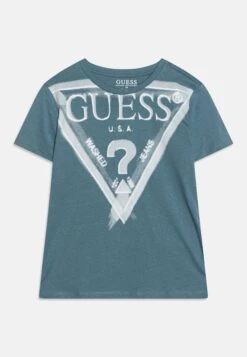 Guess Junior- Print T-Shirt - Honest Blue