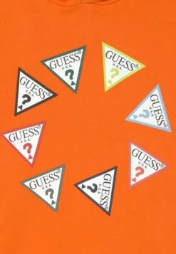 Guess Junior Hooded Active- Hoodie - Bitter Orange -Guess Clothing Sale bc40094fb12644159072bd8e5b84b77a