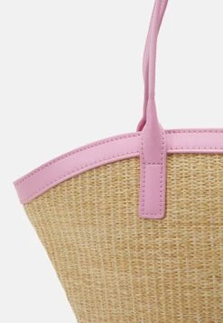 Guess Unisex - Handbag - Beige, Pink -Guess Clothing Sale bc4f9a9bd08f45269c8cf02a4c06e8fa