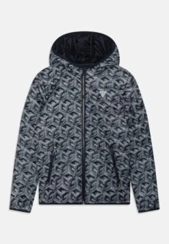 Guess JuniorHooded Zip - Winter Jacket - Blue Combo