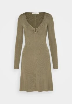Guess Olivia Dress- Jumper Dress - Mossy Green -Guess Clothing Sale bc954d8e8e2f4ab297280e3ffaa882a9