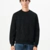 Guess PATCH - Jumper - Jet Black
