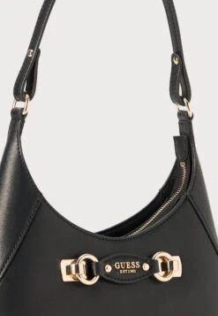 Guess MIMINA TOP ZIP SHOULDER - Handbag - Black -Guess Clothing Sale bd21e5a800c4436c8f7378e2687b6d0d