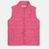 Guess JUNIOR CORE PADDED UNISEX - Waistcoat - Scared Pink