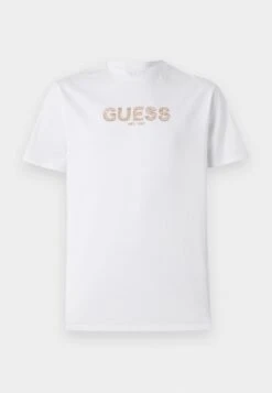 Guess EMBROIDERY LOGO - Print T-shirt - Smart Blue -Guess Clothing Sale be5b556333e14a938aa4d4d48c74d14f