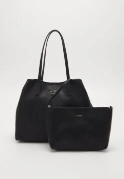 Guess Vikky Tote Set - Handbag - Black -Guess Clothing Sale be6cf7426ca342ba81f9fddbd573601f
