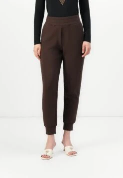 Guess NEW VICTOIRE PANT - Tracksuit Bottoms - Dunkelbraun