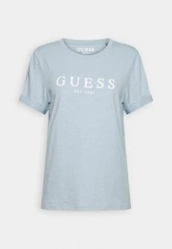 Guess Roll Cuff - Print T-Shirt - Coronado Blue 9 Guess Roll Cuff - Print T-Shirt - Coronado Blue -Guess Clothing Sale bf044b223ae147739494728c800b9dc0