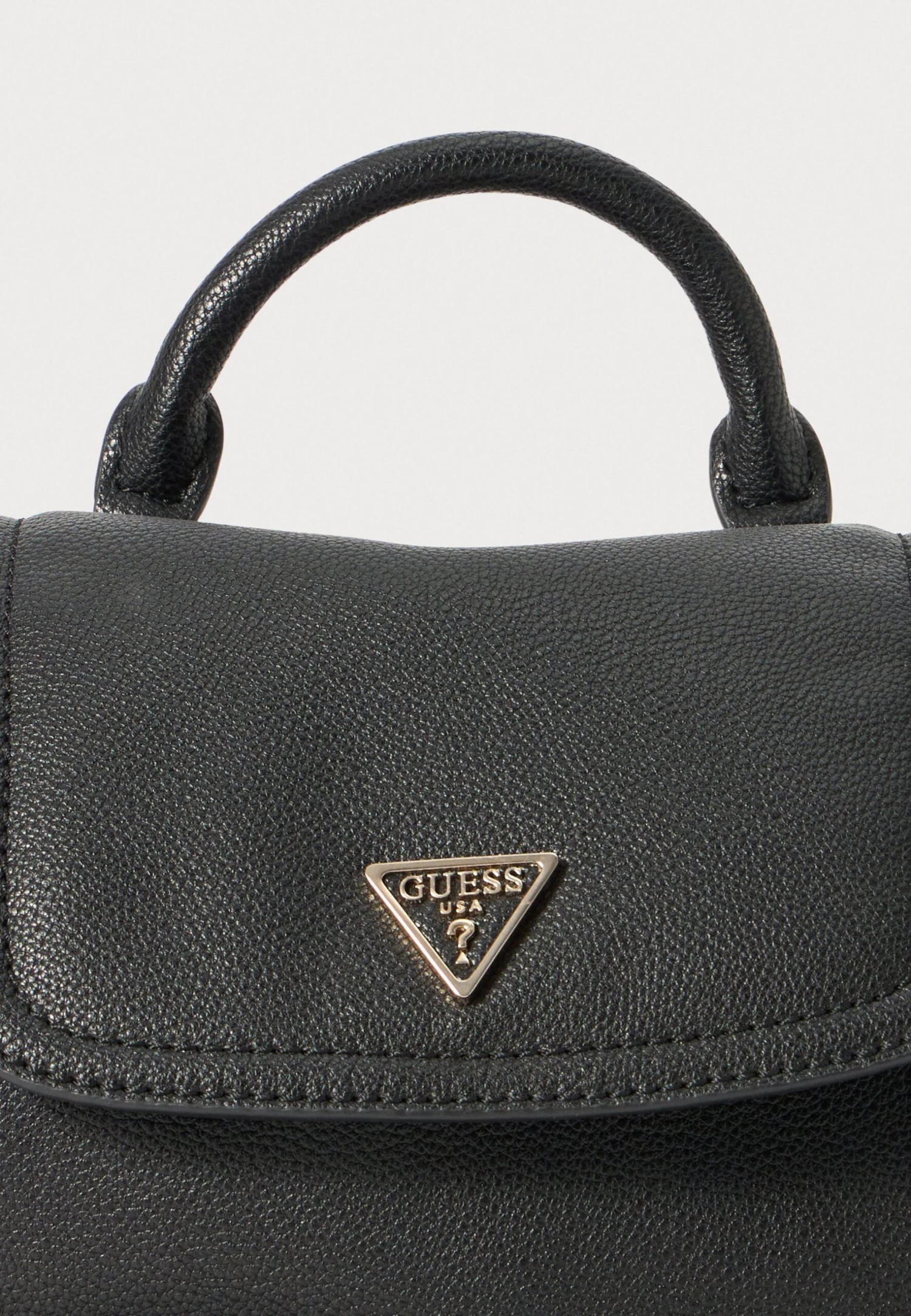 Guess MANHATTAN II FLAP - Backpack - Black 4 Guess MANHATTAN II FLAP - Backpack - Black - Image 4