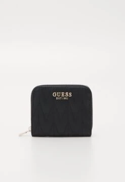 Guess Regillaslg Small Zip Around - Wallet - Black
