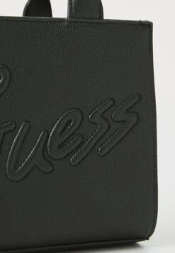 Guess TOTE BAG UNISEX - Handbag - Jet Black -Guess Clothing Sale c00ac143f1574750a548e11f0f0f9af0