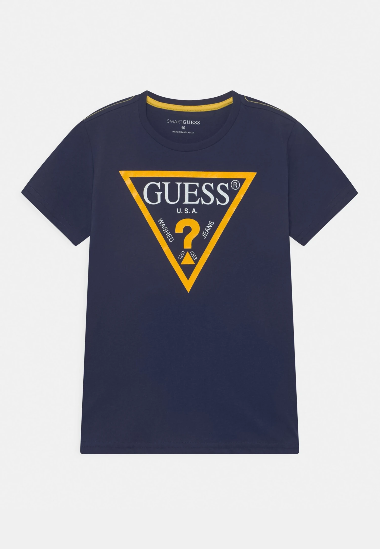 Guess Junior Core- Print T-Shirt - Deck Blue 1 Guess Junior Core- Print T-Shirt - Deck Blue