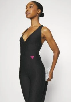 Guess Delma Jumpsuit - Gym Suit - Jet Black -Guess Clothing Sale c0327b7a61d94302ad164132b9e68bc6
