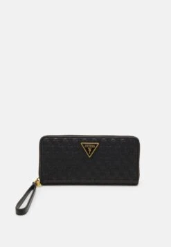 Guess Lisbet Large Zip Around - Wallet - Black