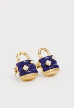 Guess MY SECRET - Earrings - Yellow Gold-coloured/blue -Guess Clothing Sale c21511bd4d774ae384bf12a07850710b