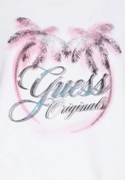 Go Palm Tree Logo Hoodie - Sweatshirt - Pure White -Guess Clothing Sale c28e7a691e014f2dbad6bf09fac8883a