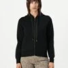 Guess Zip-up Sweatshirt - Jet Black