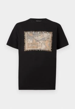 Guess TEE - Print T-shirt - Parisian Roof Blue -Guess Clothing Sale c2db4b3108d2444d983b4896fd264df7 1