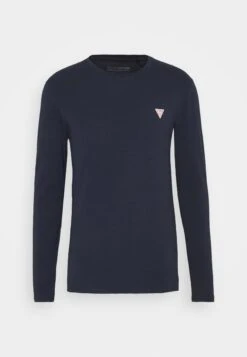 Guess Core- Long Sleeved Top - Blue Navy -Guess Clothing Sale c2f44f3bbce2469ca938bd7f676243a4