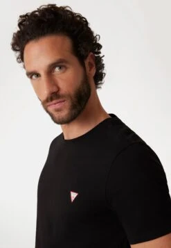 Guess Basic T-shirt - Schwarz -Guess Clothing Sale c344d6c3442a4a578d975c2b899d24d0