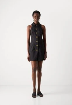 NADA SHIRT COLLAR DRESS - Shirt Dress - Jet Black -Guess Clothing Sale c351c80b81034b50a6f4adad55621122