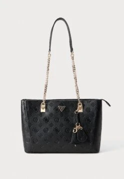 Guess TISHA 3 TOTE - Handbag - Black
