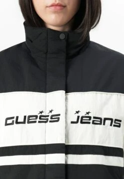 WINDBREAKER JACKET - Light Jacket - Black -Guess Clothing Sale c3e6c02d1f234f85abca7f387d3056bf