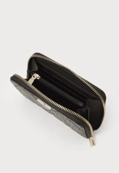 Guess ALDINA MEDIUM ZIP AROUND - Wallet - Black -Guess Clothing Sale c3ea629d187c455e83deed2a6ced092b