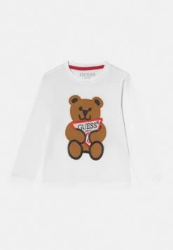 Guess Core- Long Sleeved Top - True White