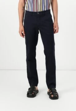 Guess MYRON DRESSY - Trousers - Smart Blue
