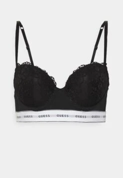 Guess Belle Padded - Balconette Bra - Jet Black -Guess Clothing Sale c4bf0e5ec86b45a69f28b54d400d6ee5