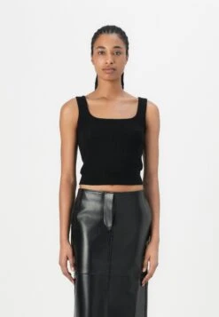 Guess LYLA TANK - Top - Jet Black