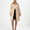 Guess RAPHAELLE BELT - Trenchcoat - Cameo Beige