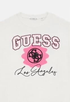 Guess JUNIOR DRESS - Jumper Dress - Pure White -Guess Clothing Sale c5cff08325a64003ada2b371b704240e