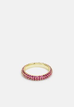 Guess INFINITY - Ring - Yellow Gold-coloured/fuchsia -Guess Clothing Sale c5dacd0027764175ad880cf2aa25db80