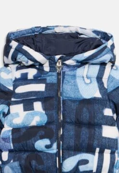 Guess BABY HOODED PADDED PUFFER UNISEX - Winter Jacket - Denim -Guess Clothing Sale c63e1caf9cad4a6481ff9823da24a729