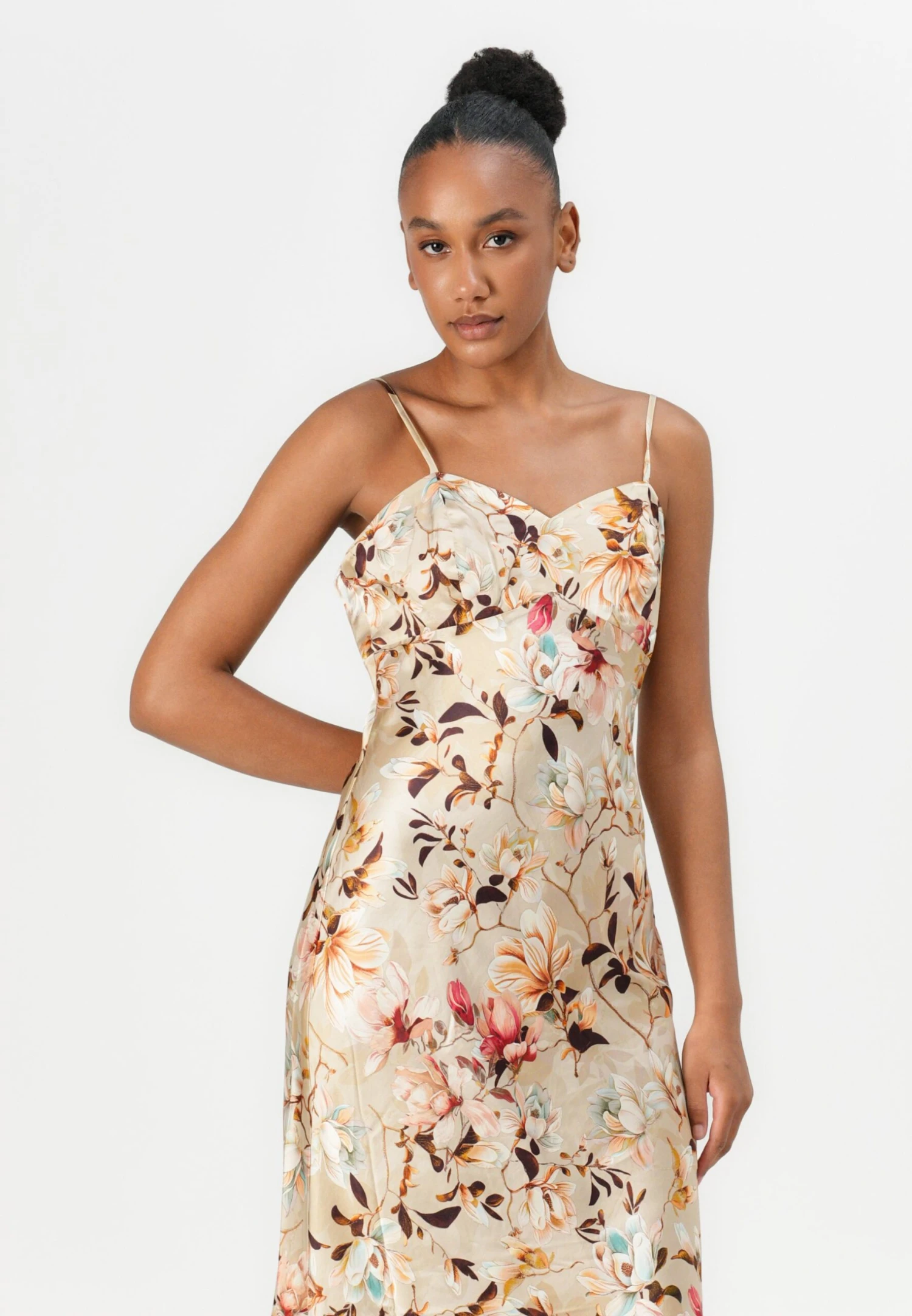 Guess TULLIA SLIP DRESS - Cocktail Dress / Party Dress - Natural 4 Guess TULLIA SLIP DRESS - Cocktail Dress / Party Dress - Natural - Image 4