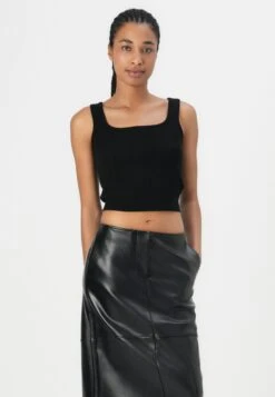 Guess LYLA TANK - Top - Jet Black -Guess Clothing Sale c67c87b55b2d48fb8f18bcbc95f58598