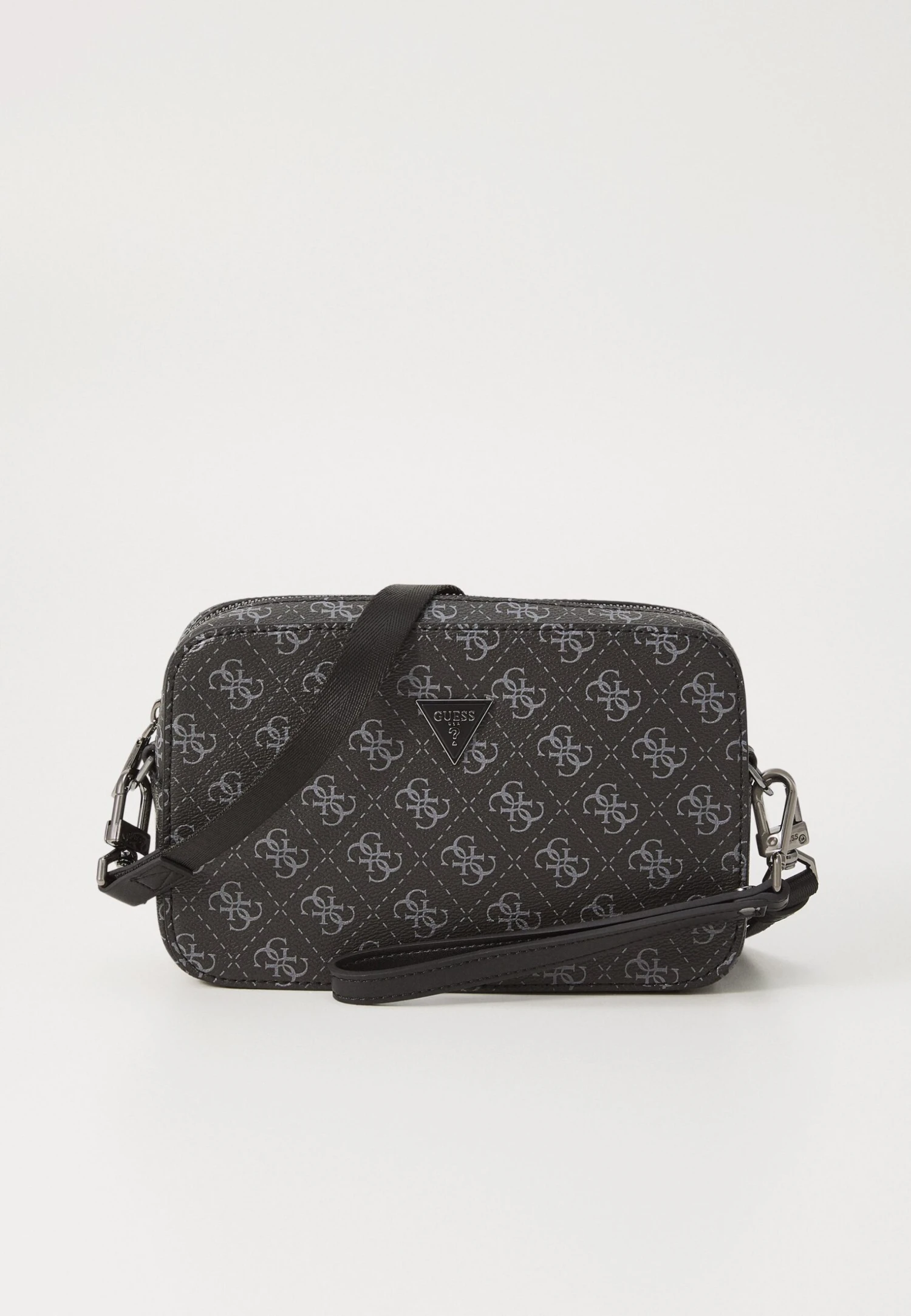 Guess MILANO MINI CAMERA BAG - Cross Body Bag - Dark Black 2 Guess MILANO MINI CAMERA BAG - Cross Body Bag - Dark Black - Image 2