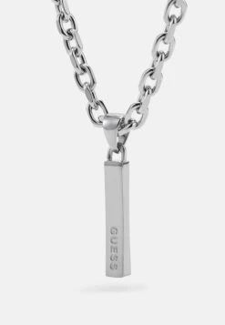 Guess Plate Unisex - Necklace - Steel -Guess Clothing Sale c79bdca0b13a4ae28f9479cdf834d4a5