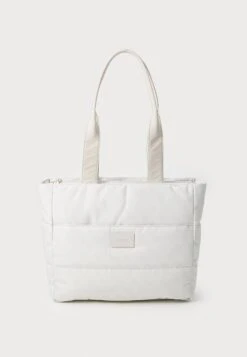Guess PUFFY DIAPER BAG UNISEX - Baby Changing Bag - Muted Stone